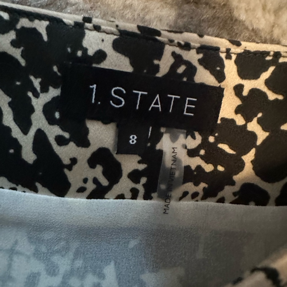 1. State Snake Print Midi Skirt And Top Set - image 2